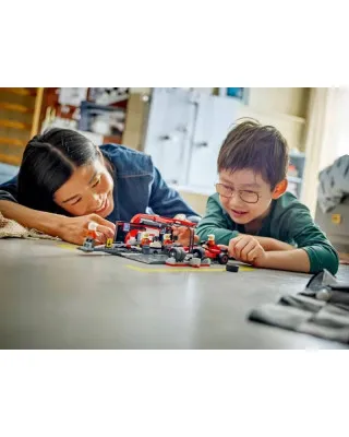 LEGO City - F1 Pit Stop And Pit Crew With Ferrari Car 