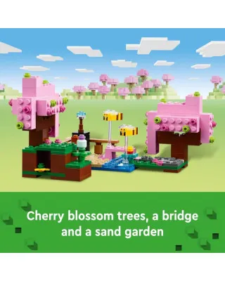 LEGO Minecraft - The Cherry Blossom Garden 