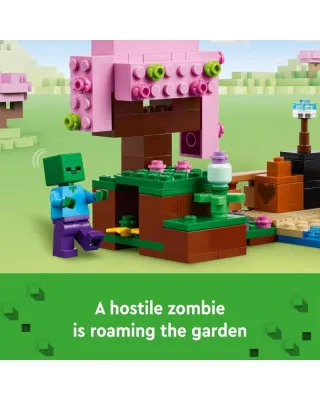 LEGO Minecraft - The Cherry Blossom Garden 
