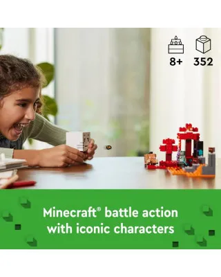 LEGO Minecraft - The Nether Portal Ambush 