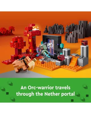 LEGO Minecraft - The Nether Portal Ambush 