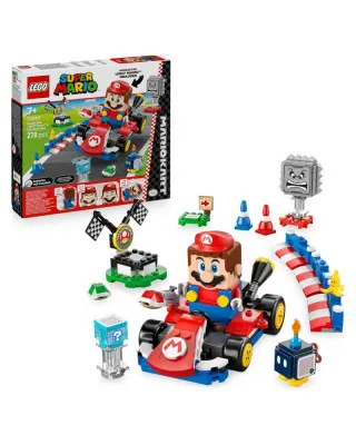 LEGO Super Mario - Mario Kart - Interactive Mario with Kart 
