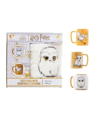 Čupava šolja Harry Potter - Hedwig Fuzzy Mug 