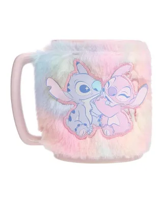 Čupava šolja Lilo & Stitch - Stitch and Angel - Fuzzy Mug 