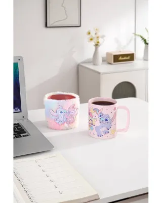 Čupava šolja Lilo & Stitch - Stitch and Angel - Fuzzy Mug 