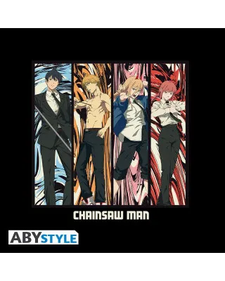 Majica AbyStyle Chainsaw Man - Group - XL 