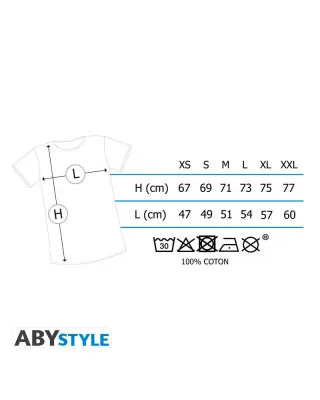 Majica AbyStyle Dragon Ball Z - Shenron N&B - XL 