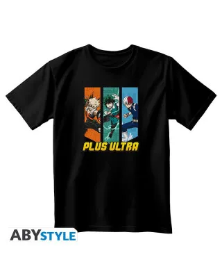 Majica AbyStyle My Hero Academia - Trio Of Heroes - L 
