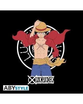 Majica AbyStyle One Piece - Luffy's New World - Black - L 