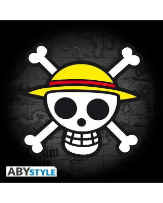 Majica AbyStyle One Piece - Skull With Map - L 