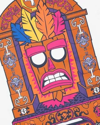 Majica Crash Bandicoot - Aku Aku XL 