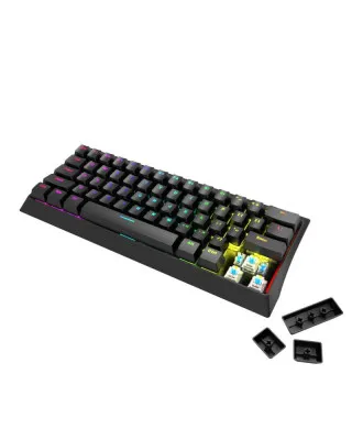 Tastatura Marvo Hecate 61R KG962G 60% Red Switch - Black 