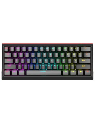 Tastatura Marvo Hecate 61R KG962G 60% Red Switch - Black 