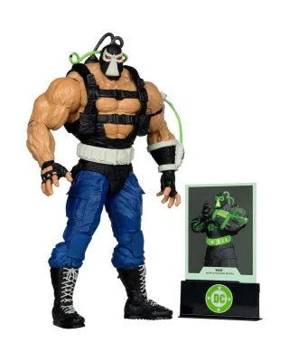 Mega Action Figure DC Multiverse - Bane (Glow In The Dark)  Gold Label 
