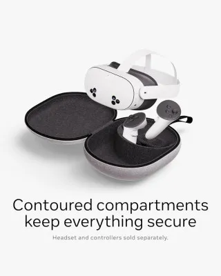 Compact Carrying Case For Meta Quest 3 & 3S 
