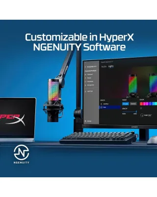 Mikrofon HyperX QuadCast 2S RGB - Black 