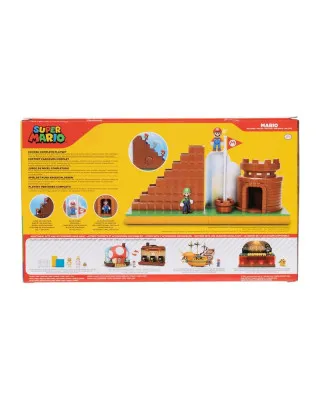 Mini Figure World of Nintendo - Super Mario Course Complete Playset 
