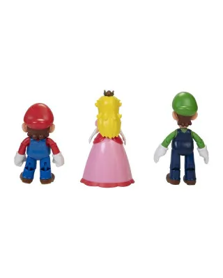 Mini Figure World of Nintendo - 3-Pack - Super Mario Mushroom Kingdom 