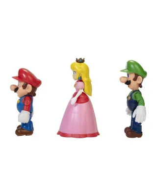 Mini Figure World of Nintendo - 3-Pack - Super Mario Mushroom Kingdom 