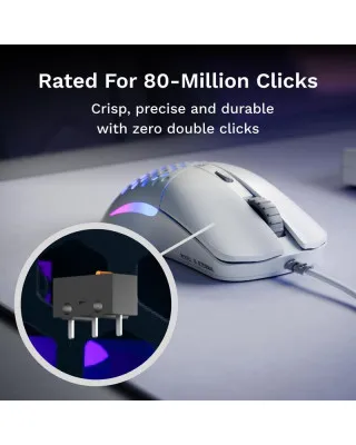 Miš Glorious Model O Eternal - White 