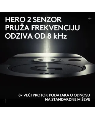 Miš Logitech G PRO X Superlight Wireless v2 DEX - Black 