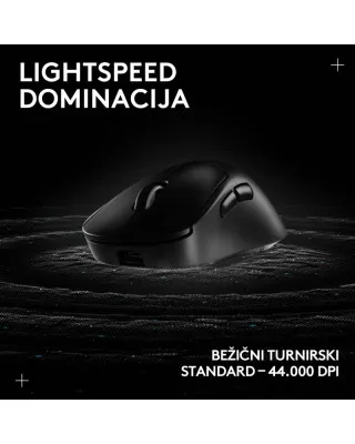 Miš Logitech G PRO X Superlight Wireless v2 DEX - Black 