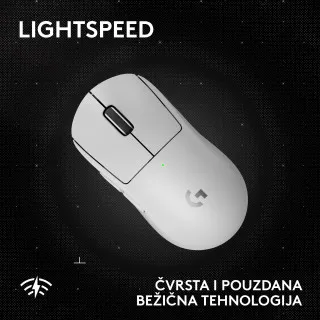 Miš Logitech G PRO X Superlight Wireless v2 SE - White 