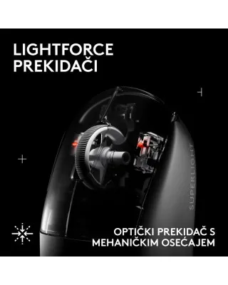 Miš Logitech G PRO X Superlight Wireless v2 SE - White 