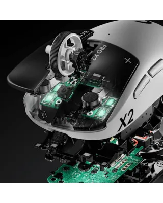 Logitech G PRO X2 SUPERSTRIKE Wireless Miš - Black 