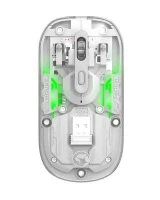 Miš Marvo Prism 20W M808W Wireless - Transparent 