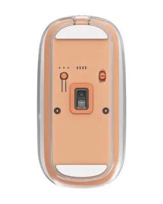 Miš Marvo Prism B10 M810W Wireless - Transparent Orange 