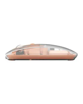 Miš Marvo Prism B10 M810W Wireless - Transparent Orange 