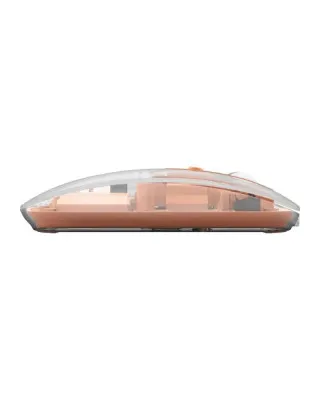 Miš Marvo Prism B10 M810W Wireless - Transparent Orange 