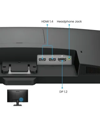 Monitor BenQ 23.8' LED GW2490E Black 