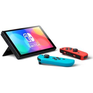 Konzola Nintendo Switch OLED (Neon Blue/Red Joy-Con) + Mario Kart 8 Deluxe + 3 Months Nintendo Online 