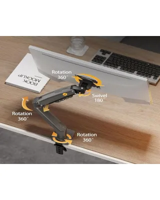 Nosač za monitor - North Bayou F80 - Crni 