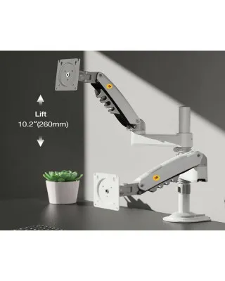 Nosač za monitor - North Bayou H180 - Beli 