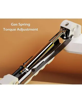 Nosač za monitor - North Bayou H180 - Beli 