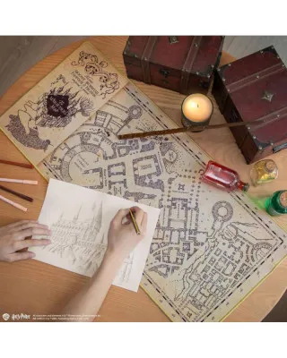 Podloga Harry Potter - Marauders Map - Desk Mat 
