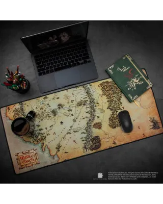 Podloga Lord Of The Rings - Middle Earth Map - Desk Mat 