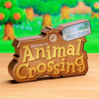 Lampa Paladone Animal Crossing - Logo Light 