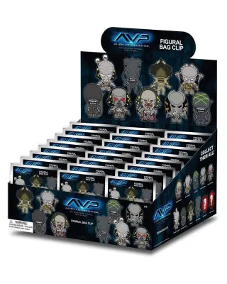 Privezak Alien vs Predator - Bag Clips 