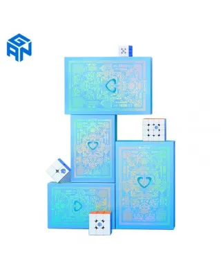 Privezak Rubikova kocka - GAN Gift Box - GAN 330 + GAN 11 