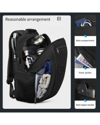 Ranac Tigernu T-B3221A 15.6'' - Black 