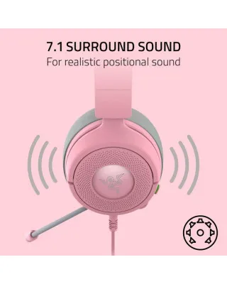 Slušalice Razer Kraken Kitty Edition V3 X - Quartz Edition 