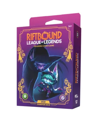 Društvena igra - Board Game - Riftbound League of Legends LOL - TCG Unleashed Champion Deck - Vex 