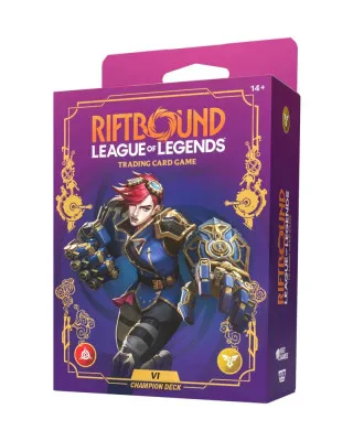 Društvena igra - Board Game - Riftbound League of Legends LOL - TCG Unleashed Champion Deck - Vi 