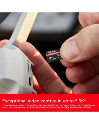 SanDisk Memory Card Express Micro SDXC  Ultra 512GB 650MB/s, C10 Class 