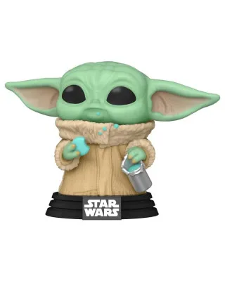 Set Bobble Figure Star Wars POP! & Tee - Grogu With Cookie - L 