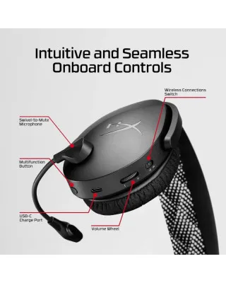 Slušalice HyperX Cloud Jet Wireless - Black 